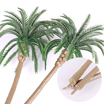 ジオラマ 1/64 【Palm Tree】 1/64 Diorama Palm Trees Artificial Coconut Plants Indoor